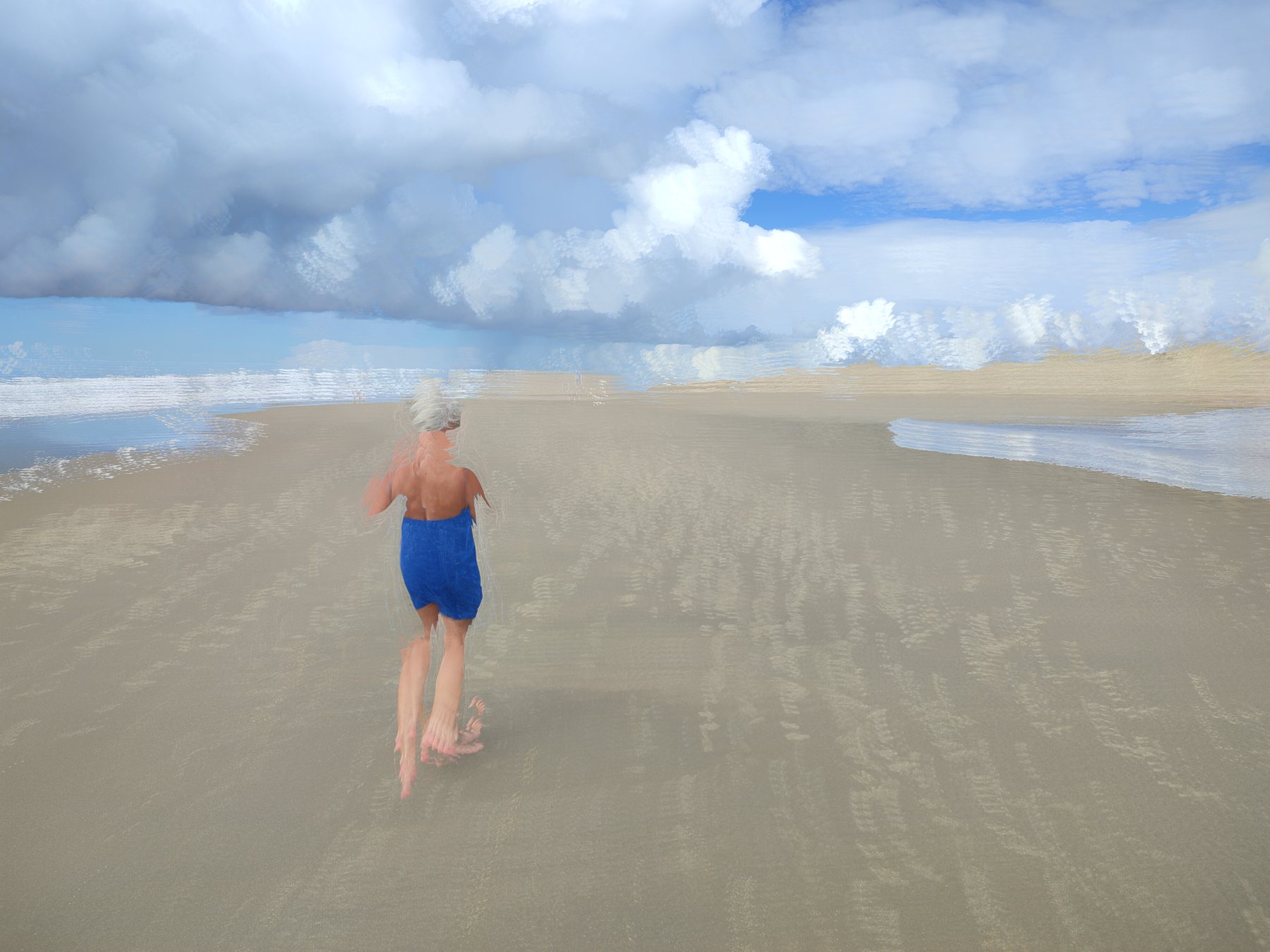 La robe bleue II — Philippe Loze