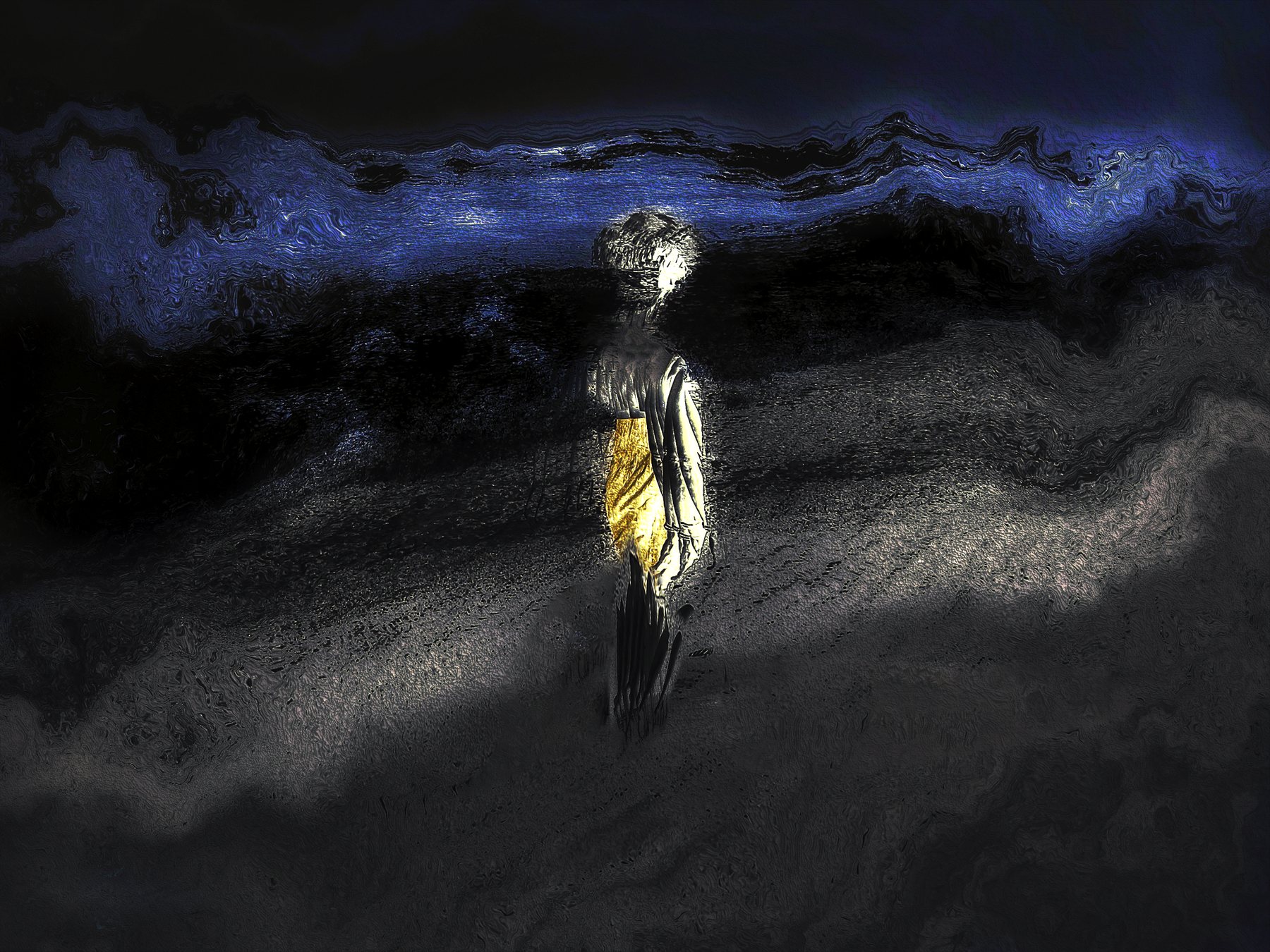La robe bleue IX — Philippe Loze